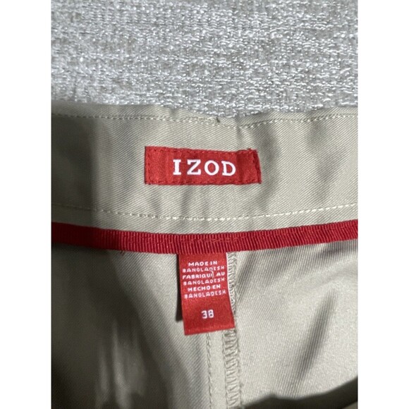 Izod Short Men’s Size 38 Chinos Golf Buttons Pockets - Picture 5 of 11
